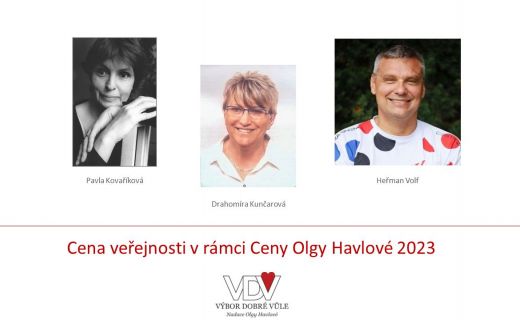 Online hlasování o Ceně veřejnosti 2023